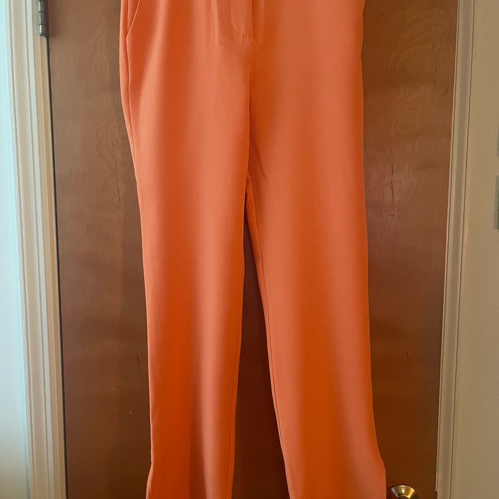 Walter Baker Women's High-Rise Straight Leg Pants - Orange